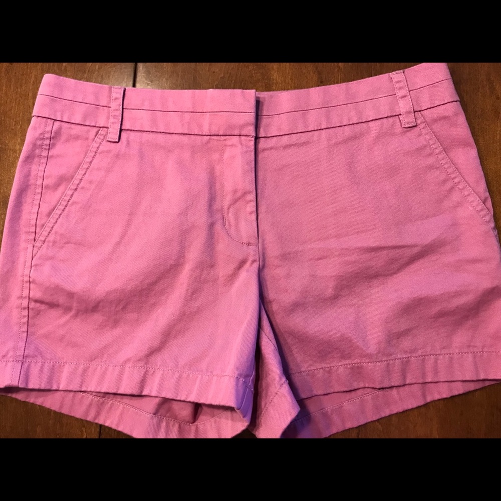 Pink JCrew Shorts